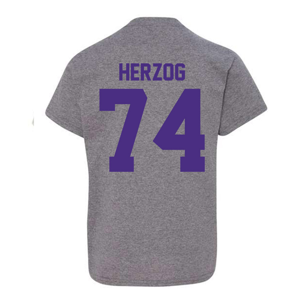 Northwestern - NCAA Football : Nicholas Herzog - Classic Shersey Youth T-Shirt