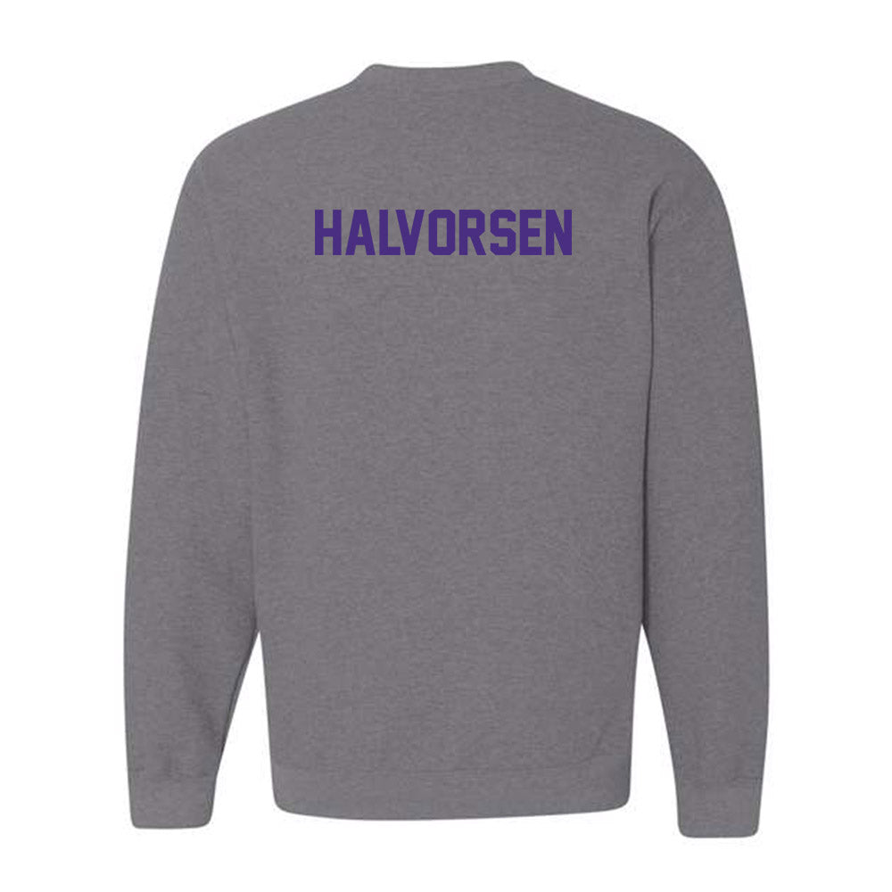 Northwestern - NCAA Wrestling : Jon Halvorsen - Classic Shersey Crewneck Sweatshirt
