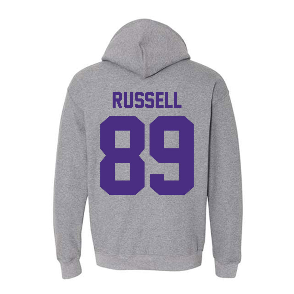 Northwestern - NCAA Football : Cam Russell - Classic Shersey Hooded Sweatshirt