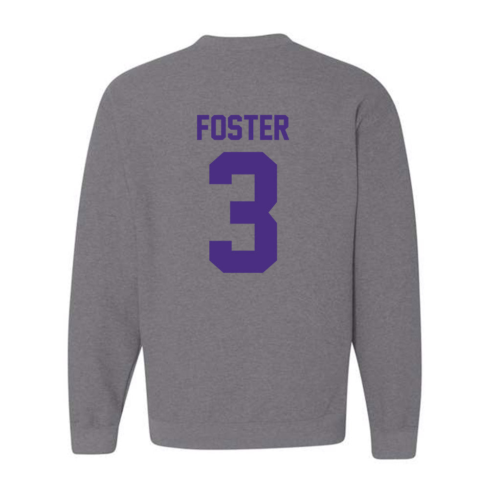 Northwestern - NCAA Women's Lacrosse : Aditi Foster - Classic Shersey Crewneck Sweatshirt-1