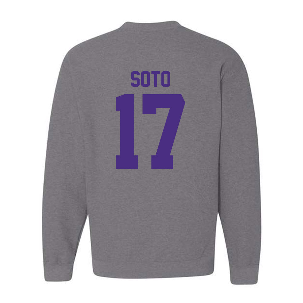 Northwestern - NCAA Women's Lacrosse : Jenna Soto - Classic Shersey Crewneck Sweatshirt-1