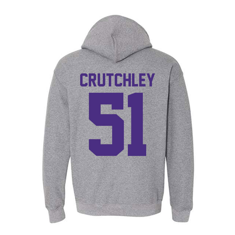 Northwestern - NCAA Football : Miles Crutchley - Classic Shersey Hooded Sweatshirt
