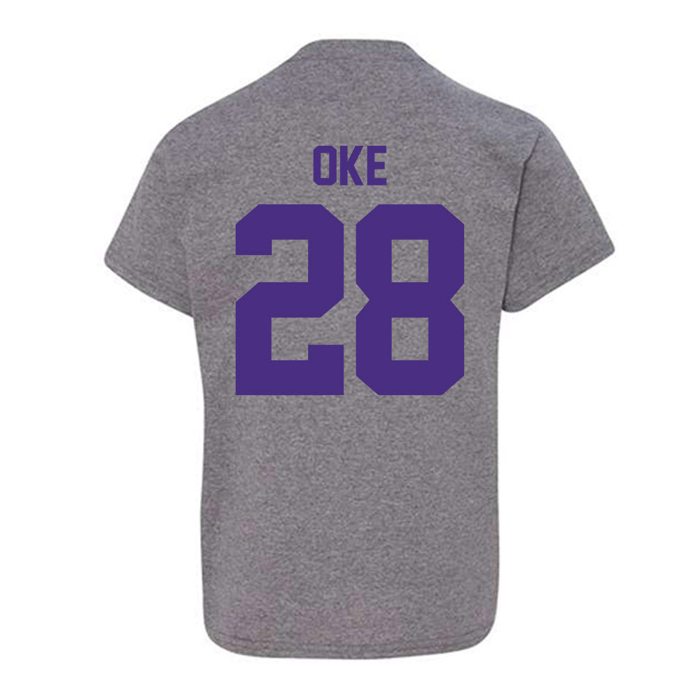 Northwestern - NCAA Football : Timi Oke - Classic Shersey Youth T-Shirt-1