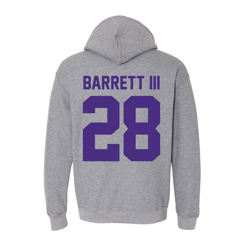 Northwestern - NCAA Men's Soccer : Tre Barrett III - Classic Shersey Hooded Sweatshirt-1