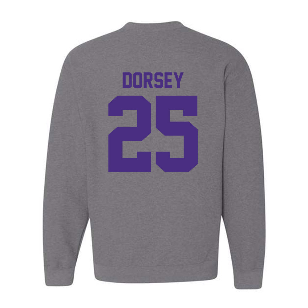 Northwestern - NCAA Football : Marquet Dorsey - Classic Shersey Crewneck Sweatshirt-1