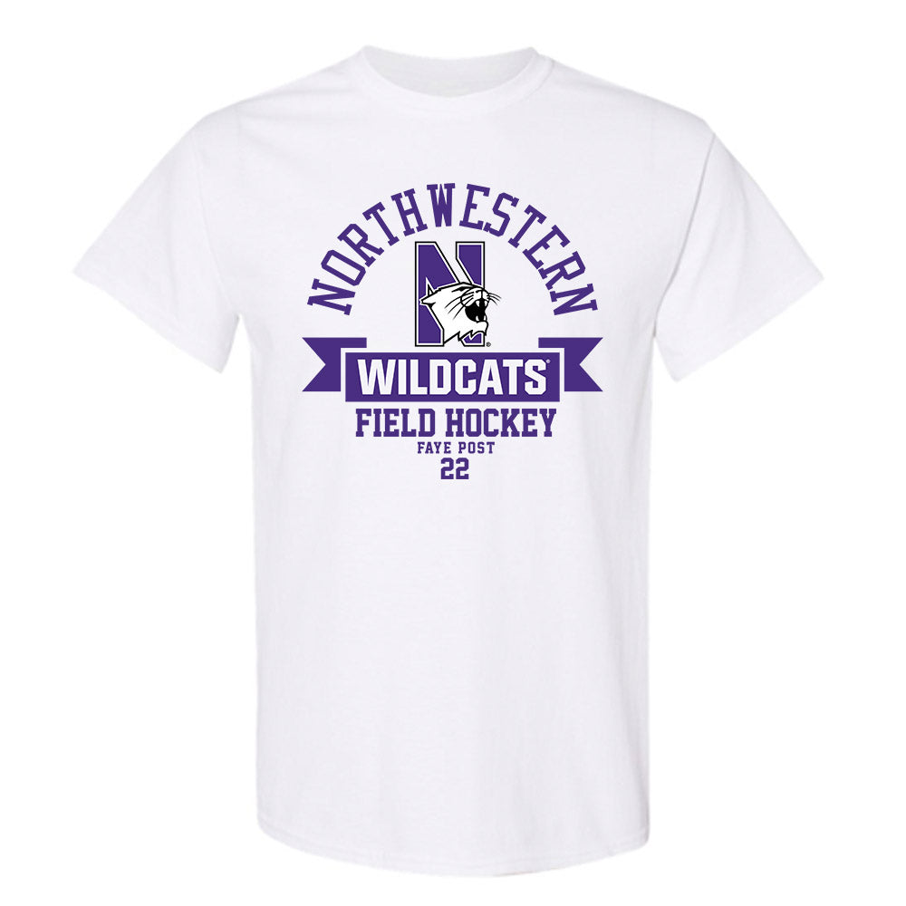 Northwestern - NCAA Women's Field Hockey : Faye Post - Classic Fashion Shersey T-Shirt