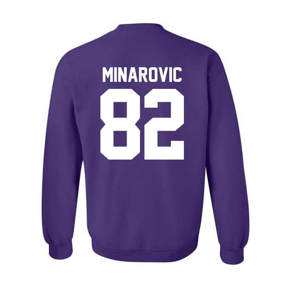 Northwestern - NCAA Softball : Grace Minarovic - Sports Shersey Crewneck Sweatshirt-1