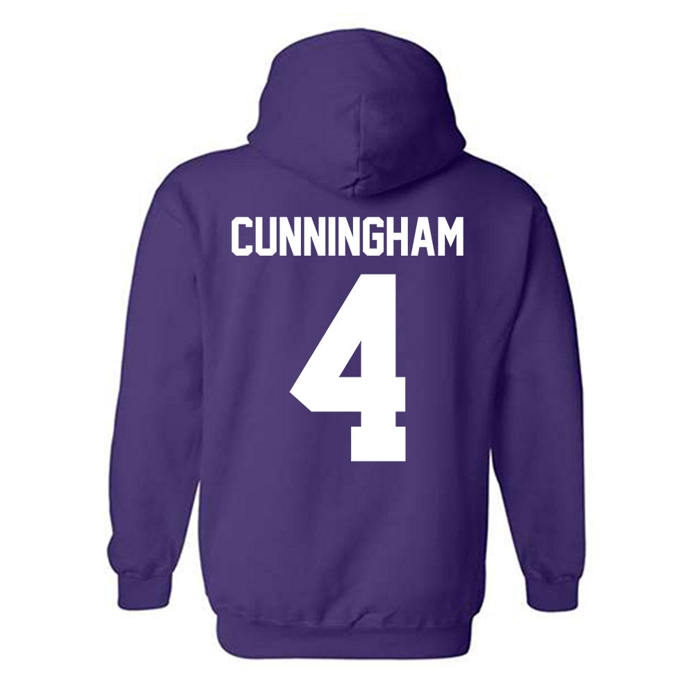 Northwestern - NCAA Softball : Renae Cunningham - Sports Shersey Hooded Sweatshirt-1