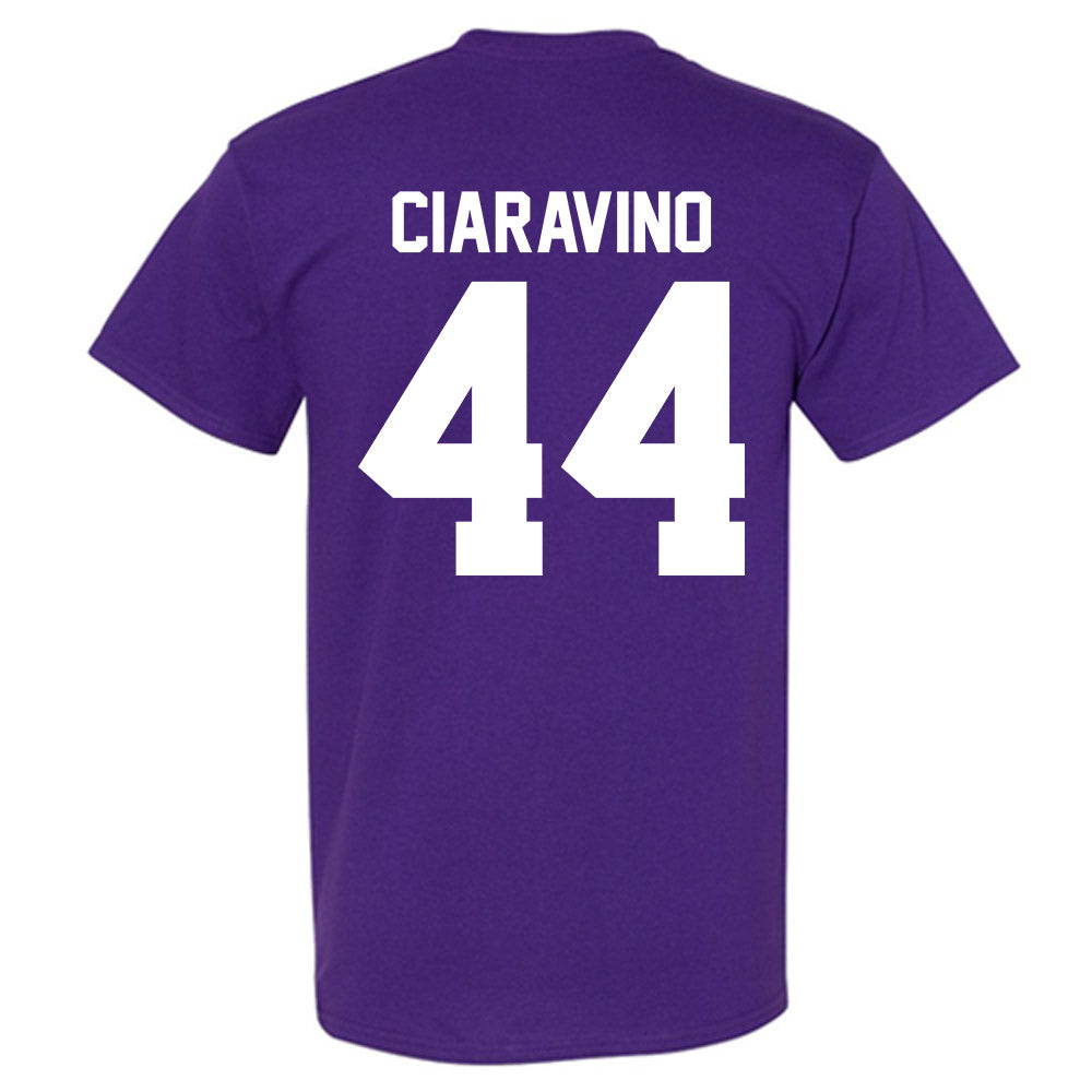 Northwestern - NCAA Men's Basketball : Angelo Ciaravino - Sports Shersey T-Shirt