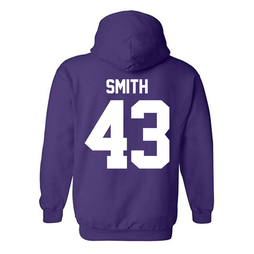 Northwestern - NCAA Men's Basketball : Blake Smith - Sports Shersey Hooded Sweatshirt