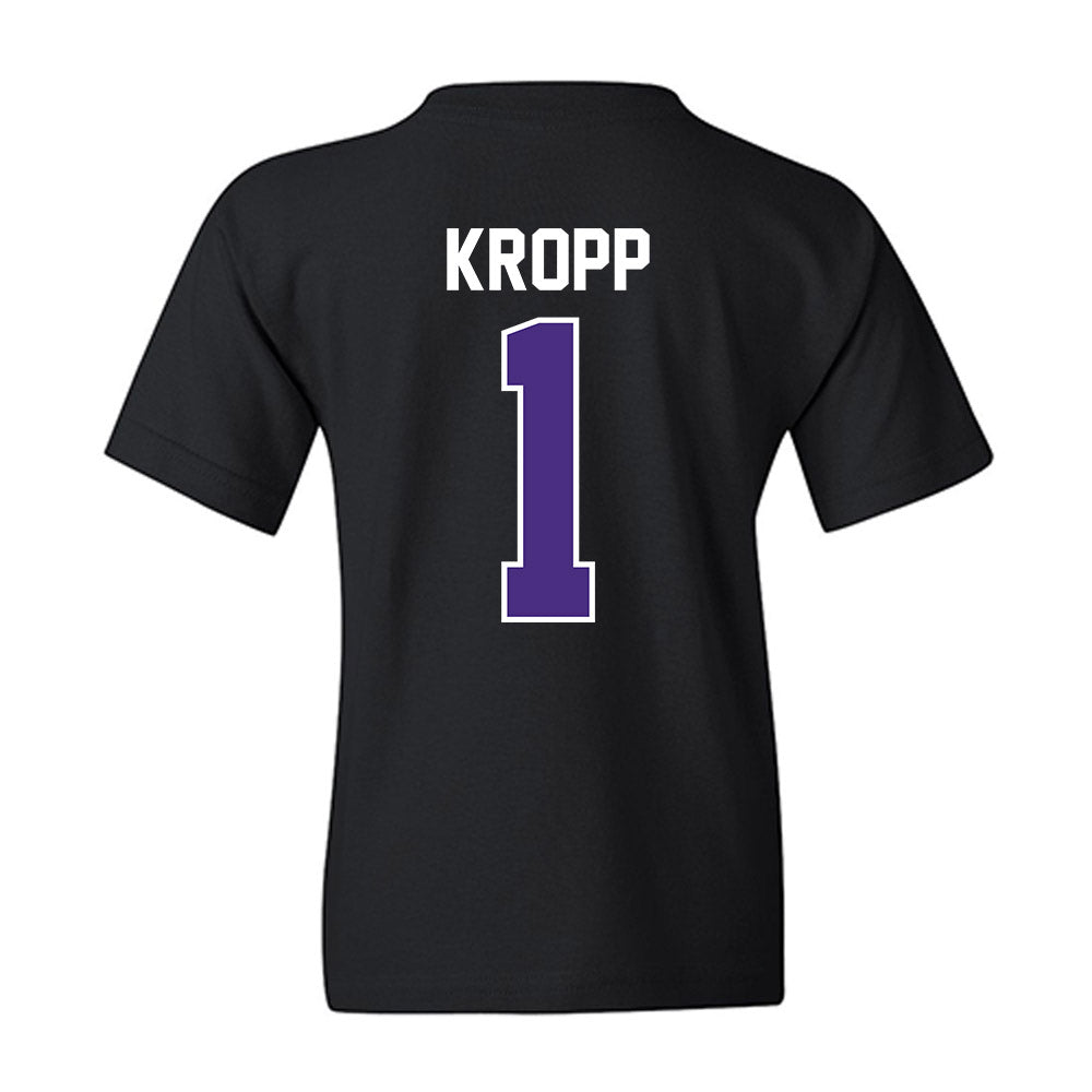 Northwestern - NCAA Men's Basketball : Tyler Kropp - Sports Shersey Youth T-Shirt-1