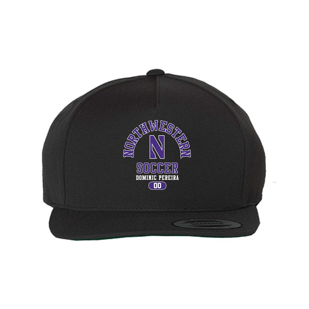 Northwestern - NCAA Men's Soccer : Dominic Pereira - Snapback Hat-0