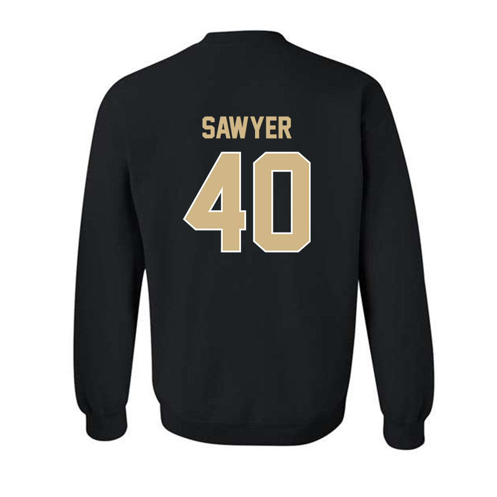 Purdue - NCAA Baseball : Barron Sawyer - Classic Shersey Crewneck Sweatshirt-1