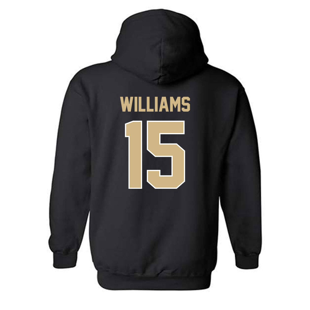 Purdue - NCAA Women's Volleyball : Rachel Raye Williams - Classic Shersey Hooded Sweatshirt-1