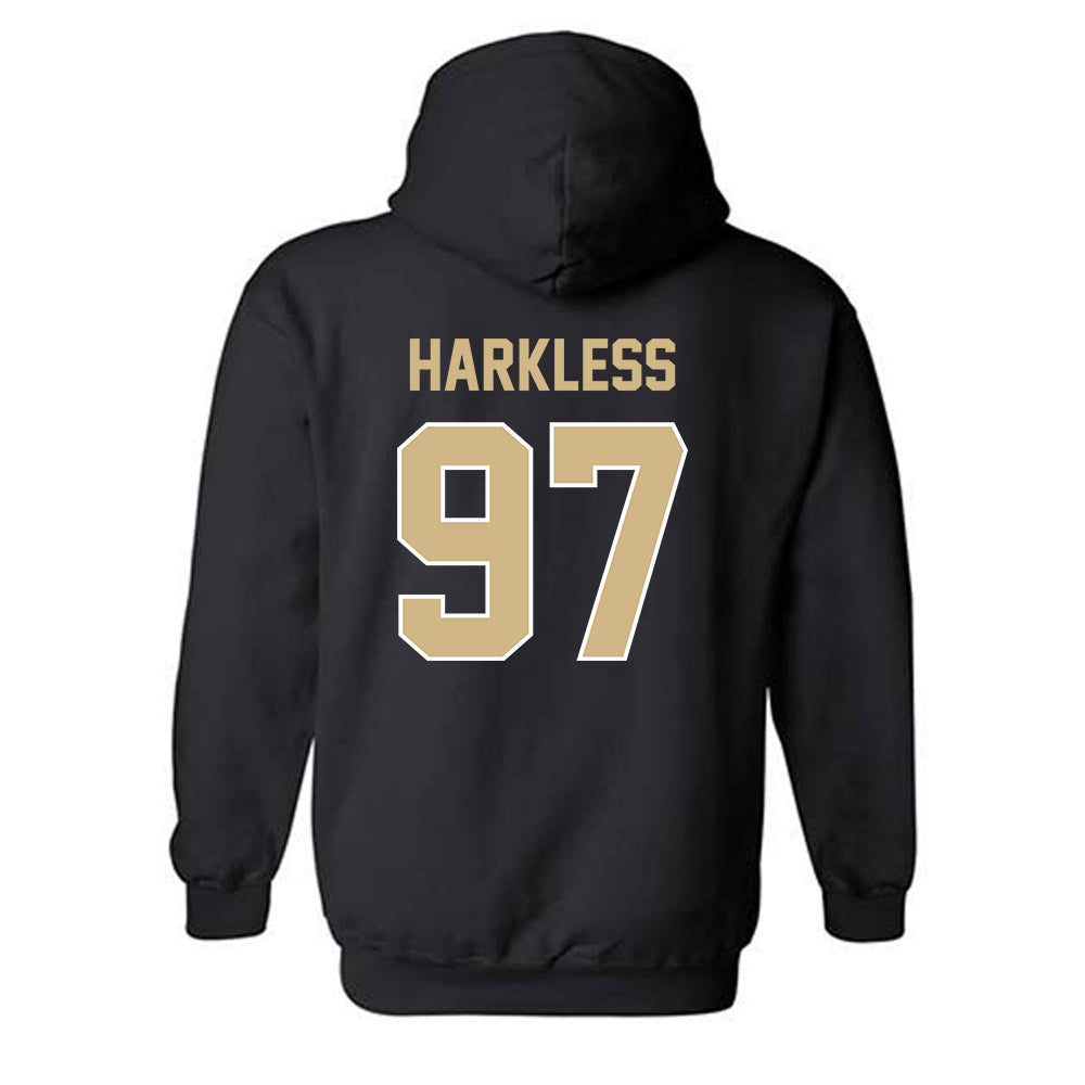 Purdue - NCAA Football : Jamarrion Harkless - Classic Shersey Hooded Sweatshirt