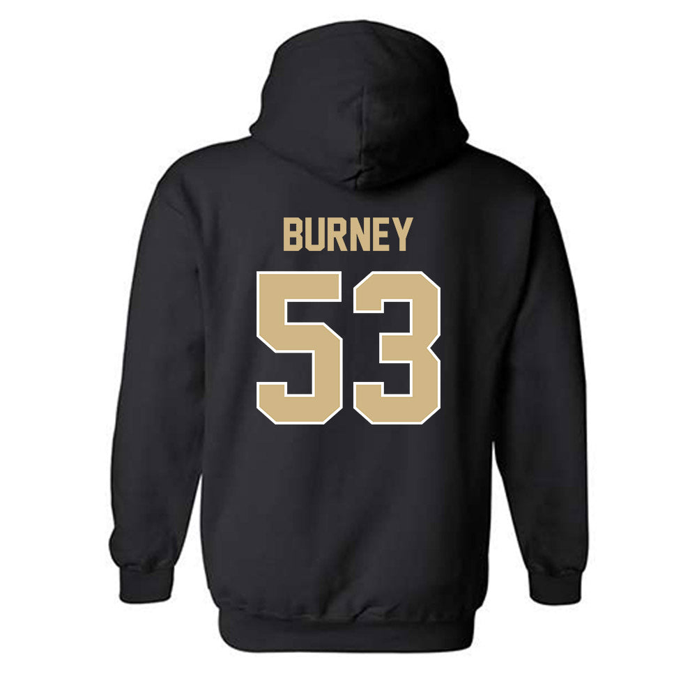 Purdue - NCAA Football : Joshua Burney - Classic Shersey Hooded Sweatshirt-1