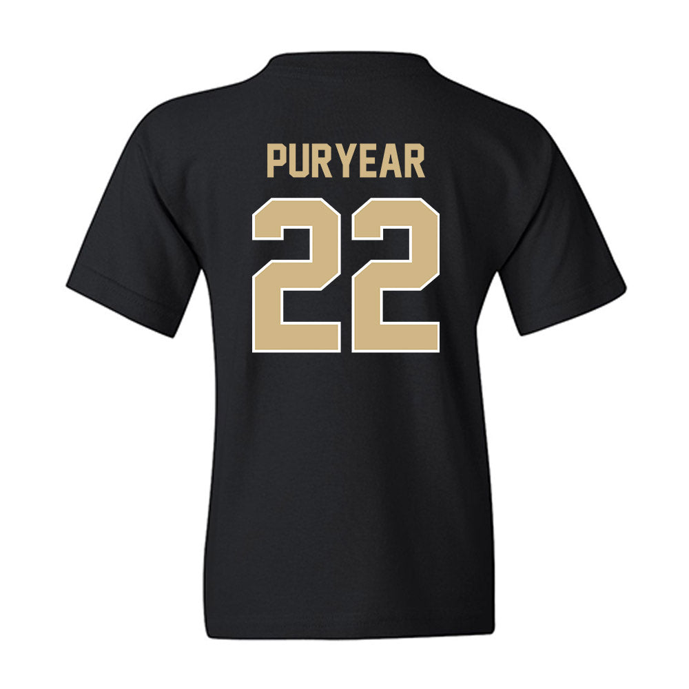 Purdue - NCAA Women's Basketball : Kendall Puryear - Classic Shersey Youth T-Shirt-1