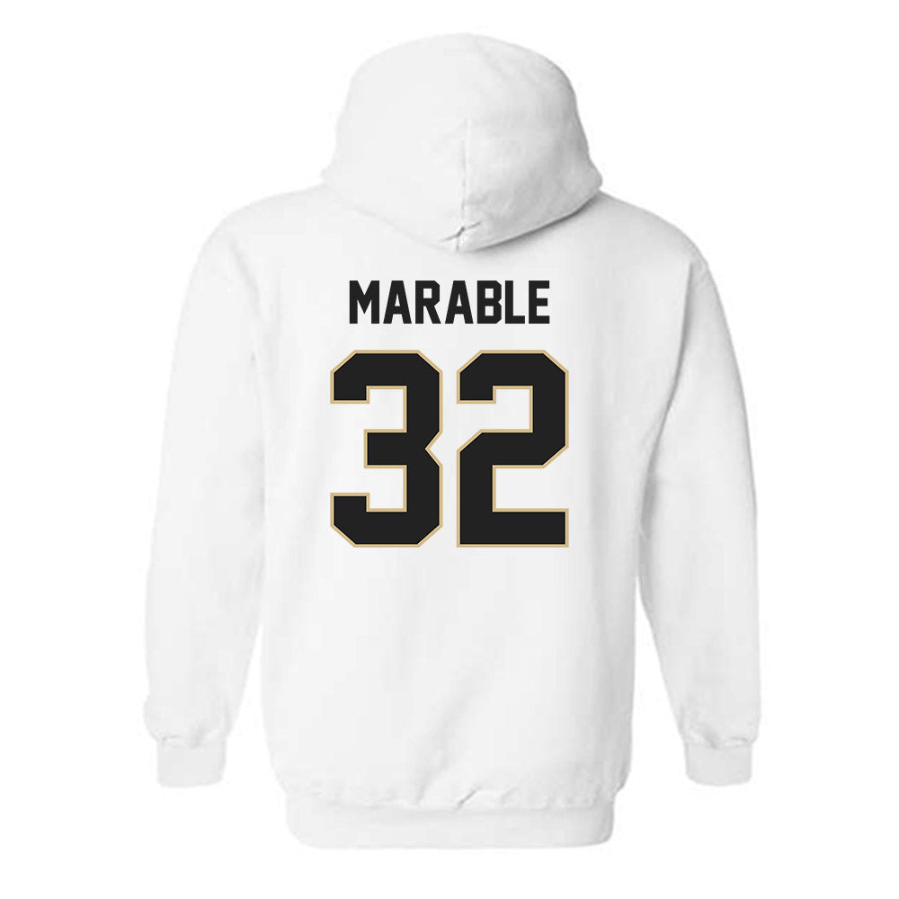 Purdue - NCAA Football : D'Mon Marable - Classic Shersey Hooded Sweatshirt-1