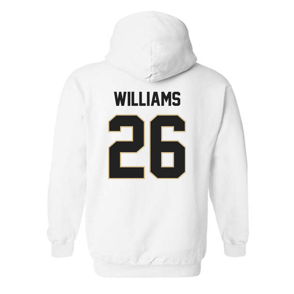 Purdue - NCAA Football : Zeke Williams - Classic Shersey Hooded Sweatshirt-1