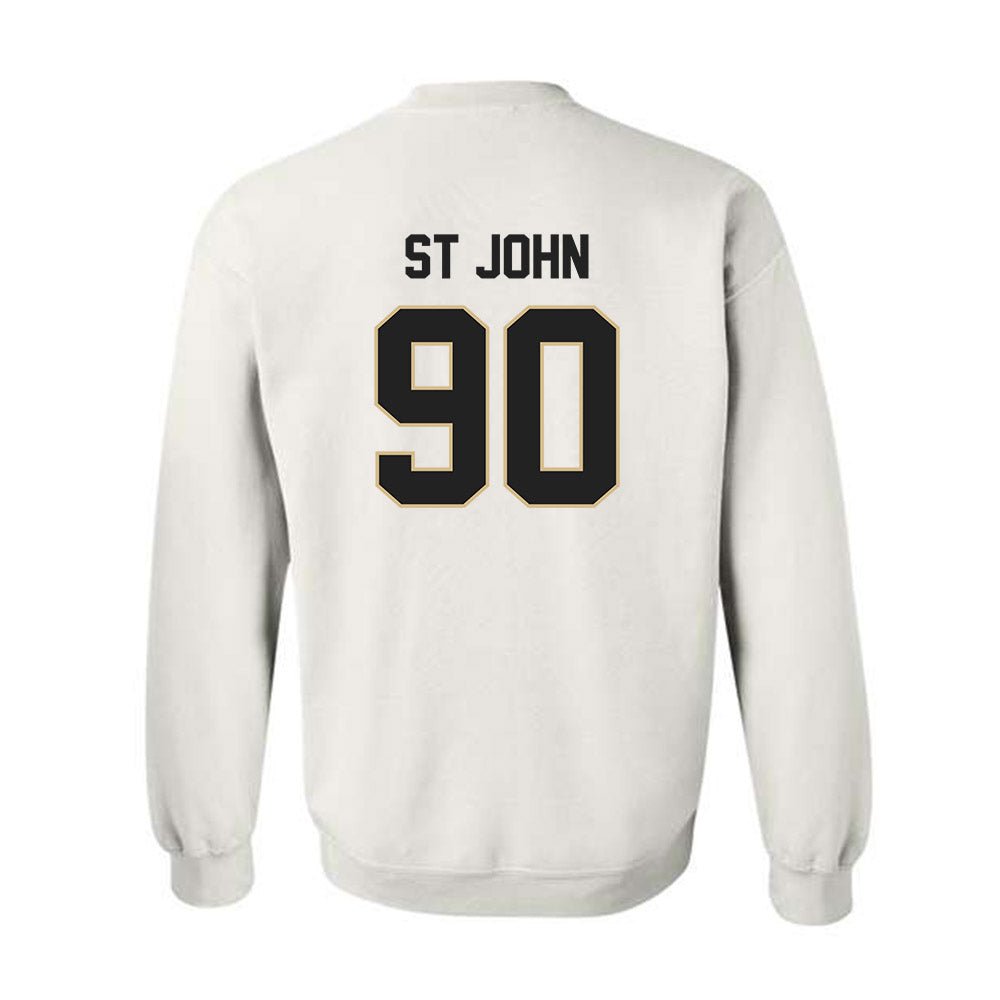 Purdue - NCAA Football : Elijah St John - Classic Shersey Crewneck Sweatshirt-1