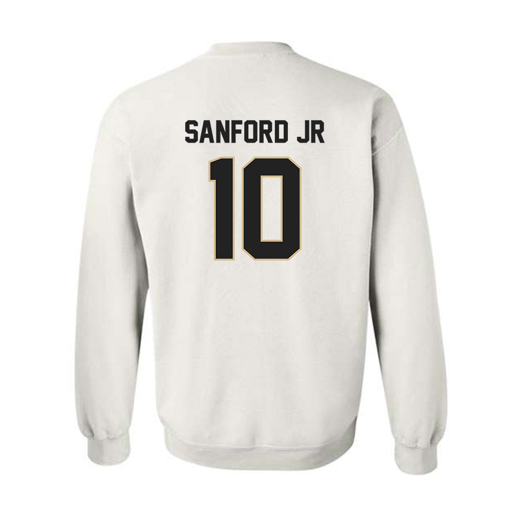 Purdue - NCAA Football : Alex Sanford Jr - Classic Shersey Crewneck Sweatshirt-1
