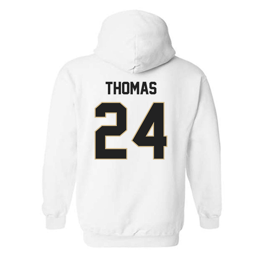 Purdue - NCAA Football : Malachi Thomas - Classic Shersey Hooded Sweatshirt-1