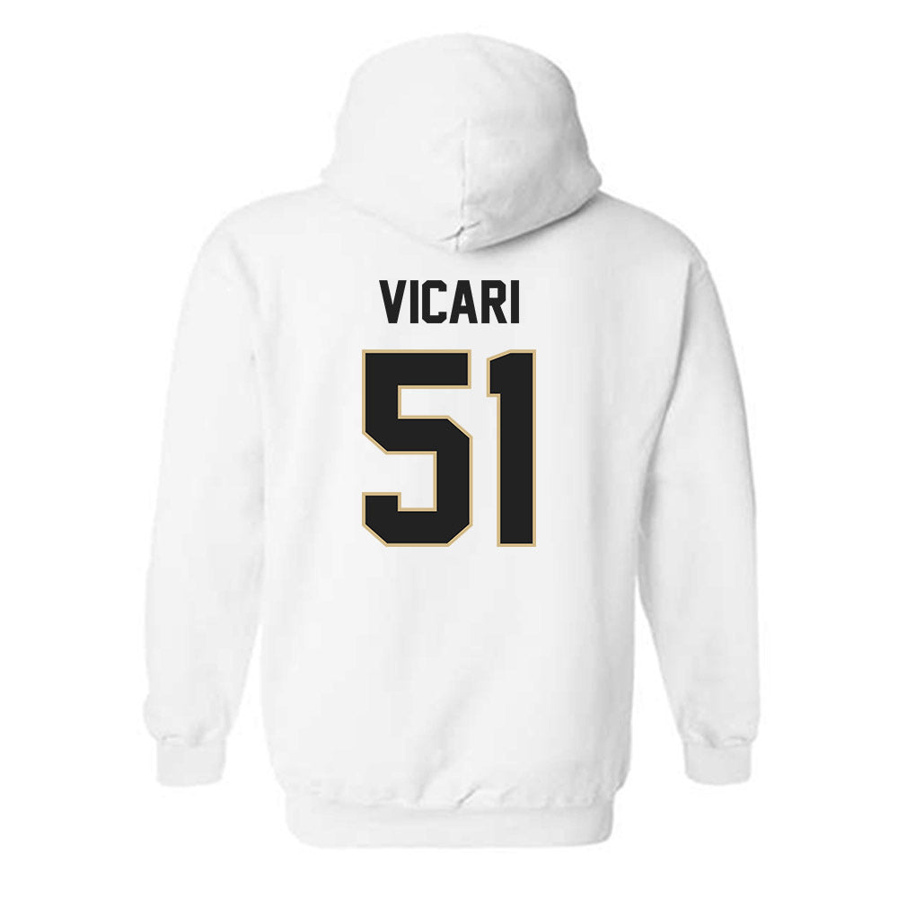 Purdue - NCAA Football : Mason Vicari - Classic Shersey Hooded Sweatshirt-1