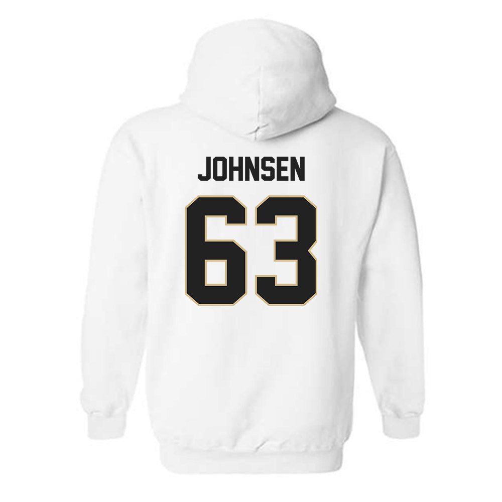 Purdue - NCAA Football : Jimmy Johnsen - Classic Shersey Hooded Sweatshirt-1