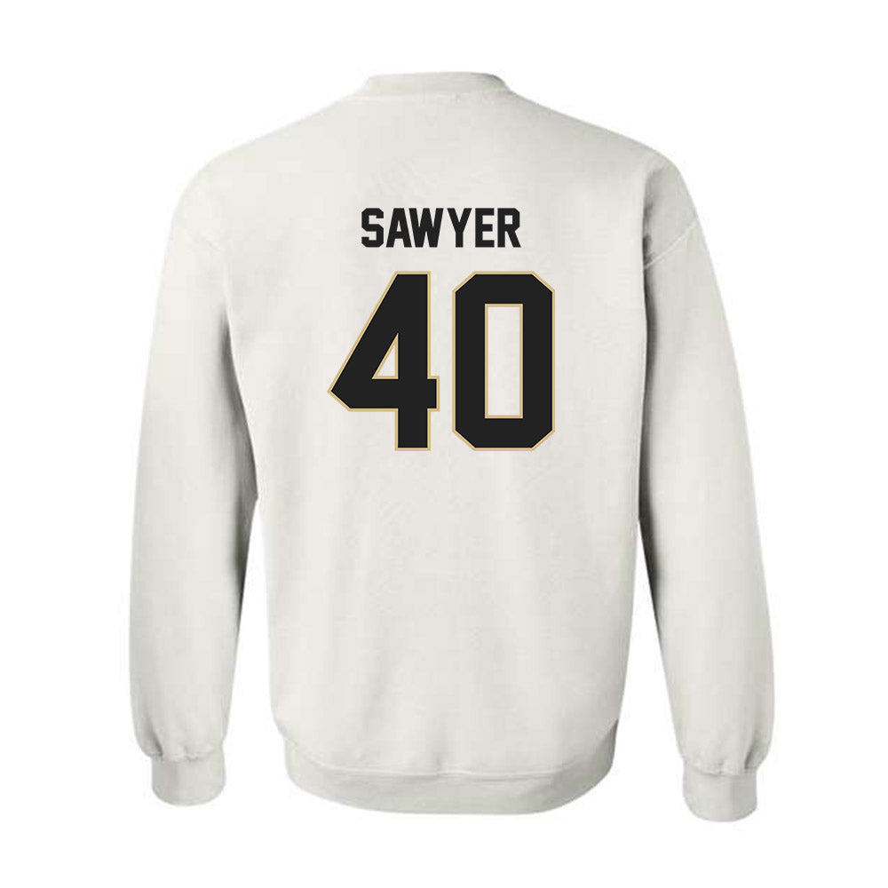 Purdue - NCAA Baseball : Barron Sawyer - Classic Shersey Crewneck Sweatshirt-1