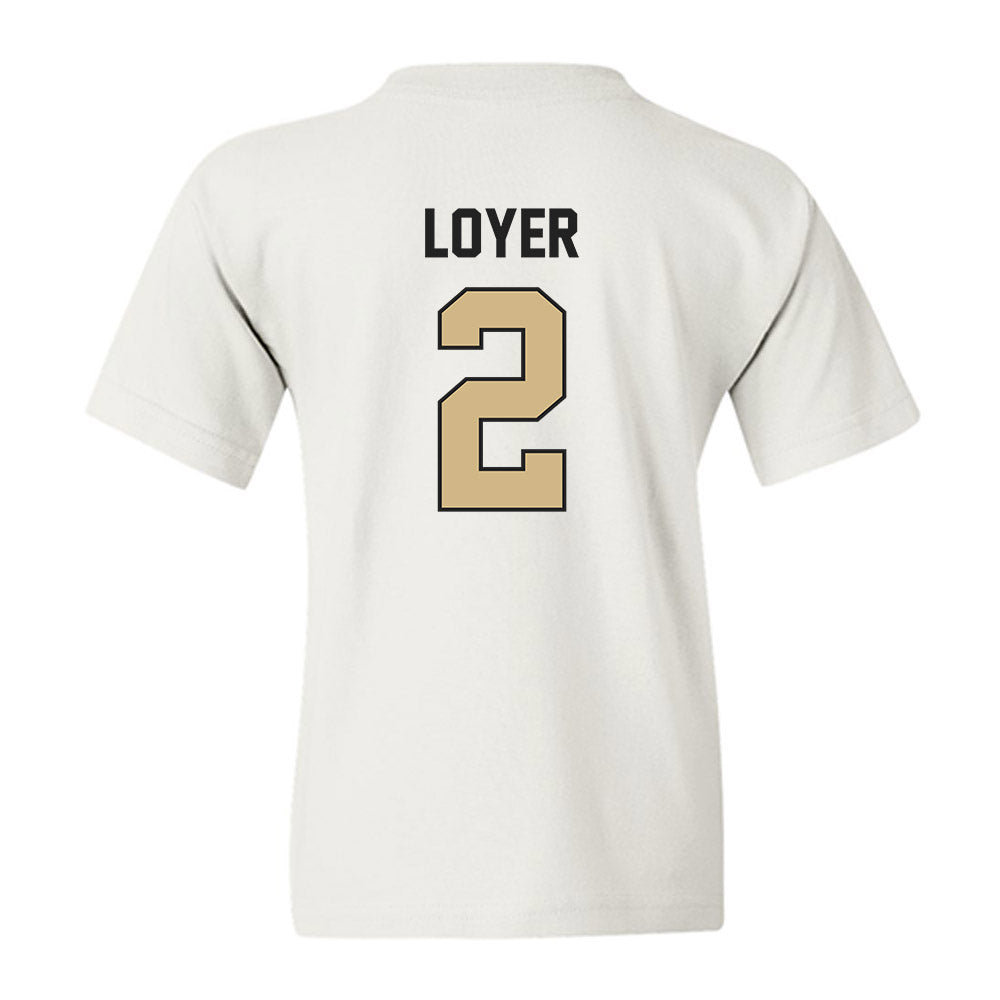 Purdue - NCAA Men's Basketball : Fletcher Loyer - Classic Shersey Youth T-Shirt-1