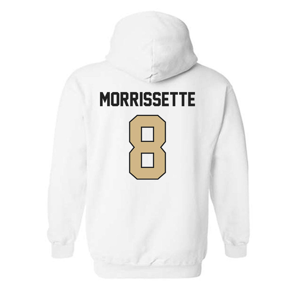 Purdue - NCAA Football : De'Nylon Morrissette - Classic Shersey Hooded Sweatshirt-1