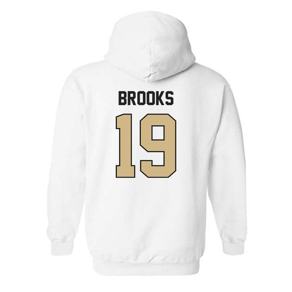 Purdue - NCAA Football : Landon Brooks - Classic Shersey Hooded Sweatshirt-1