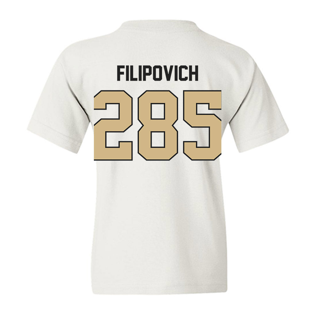 Purdue - NCAA Wrestling : Hayden Filipovich - Classic Shersey Youth T-Shirt-1