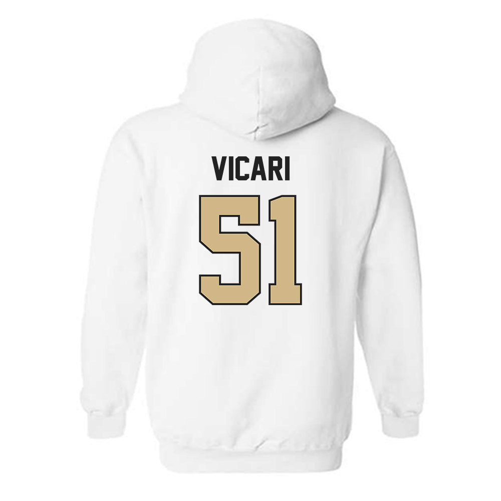 Purdue - NCAA Football : Mason Vicari - Classic Shersey Hooded Sweatshirt-1