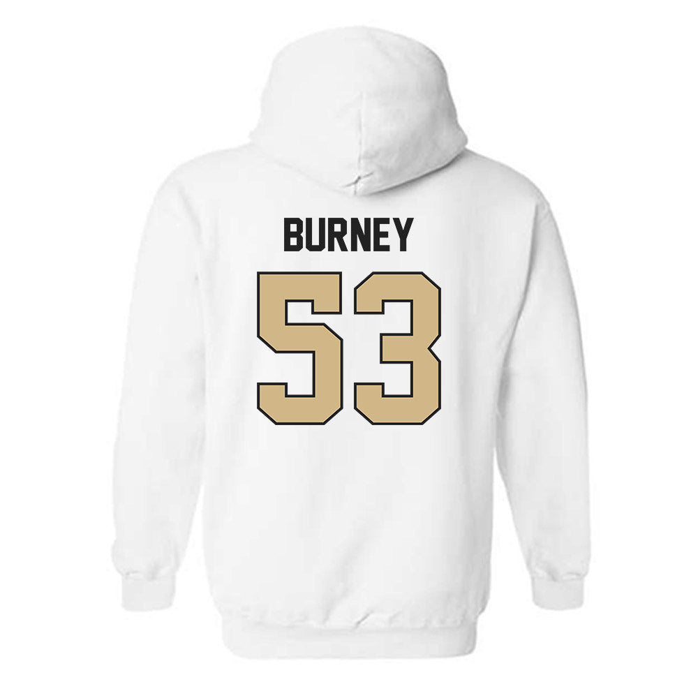 Purdue - NCAA Football : Joshua Burney - Classic Shersey Hooded Sweatshirt-1