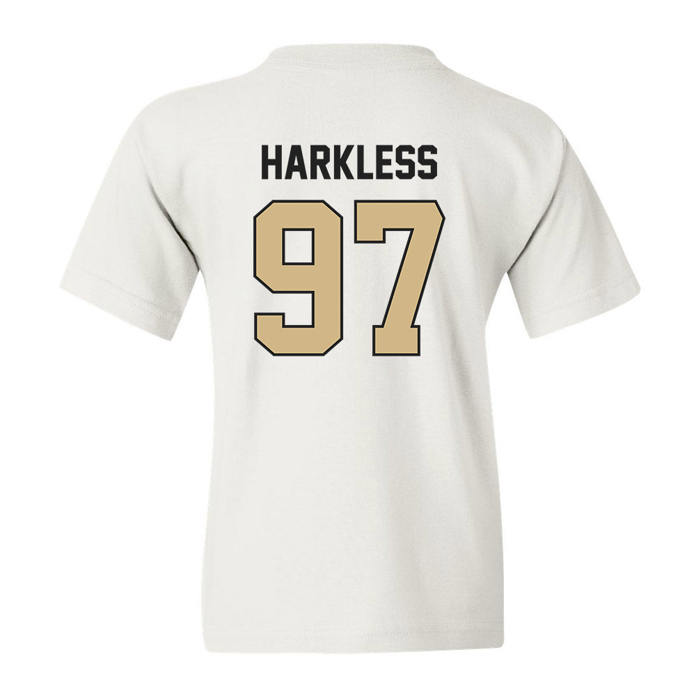 Purdue - NCAA Football : Jamarrion Harkless - Youth T-Shirt