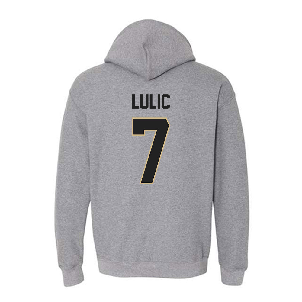 Purdue - NCAA Women's Volleyball : Bianka Lulic - Classic Shersey Hooded Sweatshirt-1