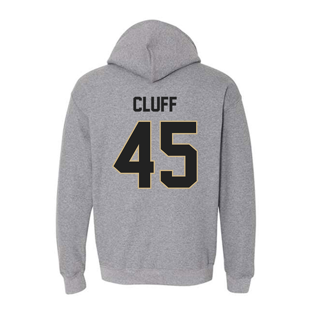 Purdue - NCAA Men's Basketball : Oscar Cluff - Classic Shersey Hooded Sweatshirt-1