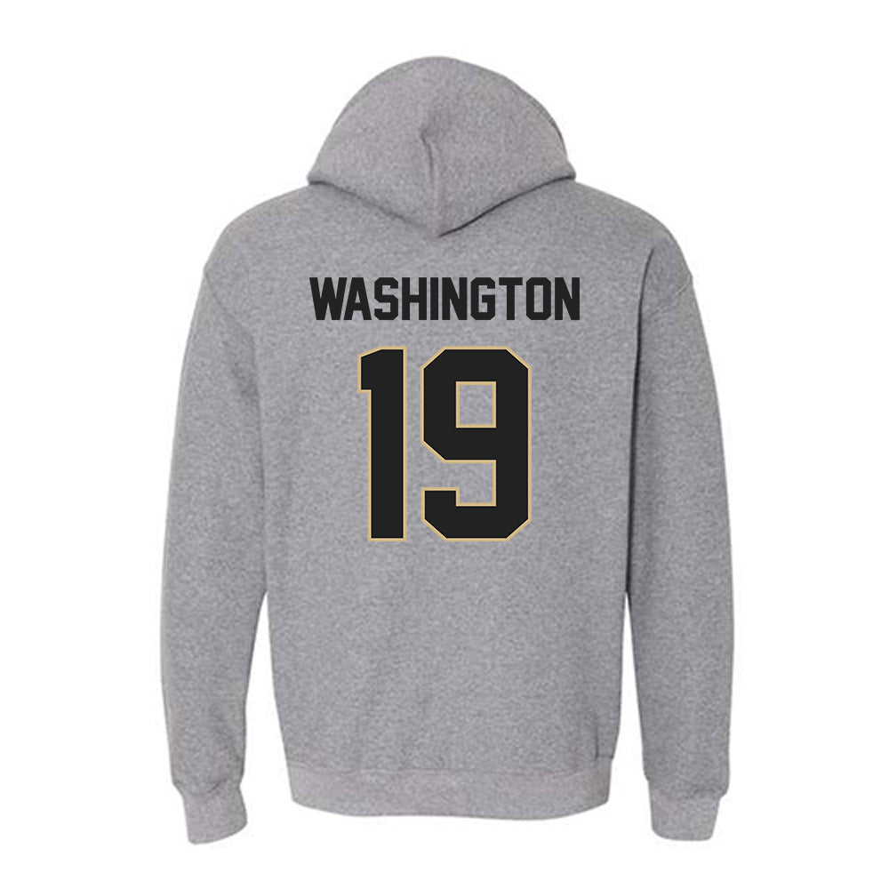 Purdue - NCAA Football : David Washington - Classic Shersey Hooded Sweatshirt-1