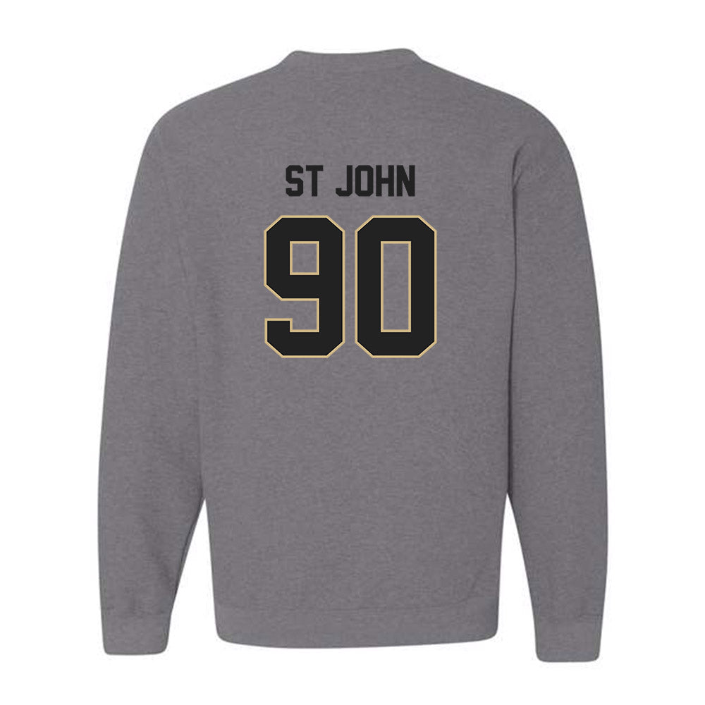 Purdue - NCAA Football : Elijah St John - Classic Shersey Crewneck Sweatshirt-1