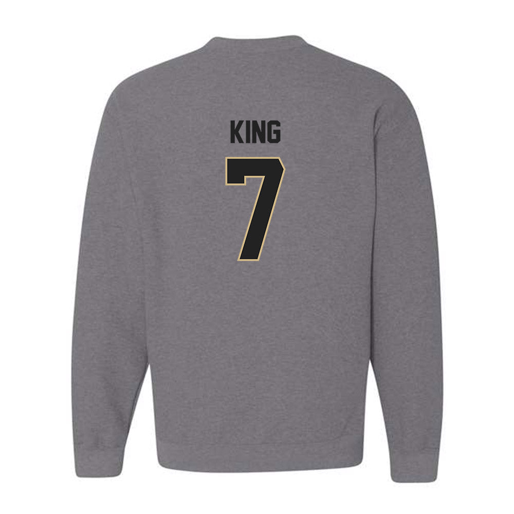 Purdue - NCAA Men's Basketball : Samuel King - Classic Shersey Crewneck Sweatshirt-1