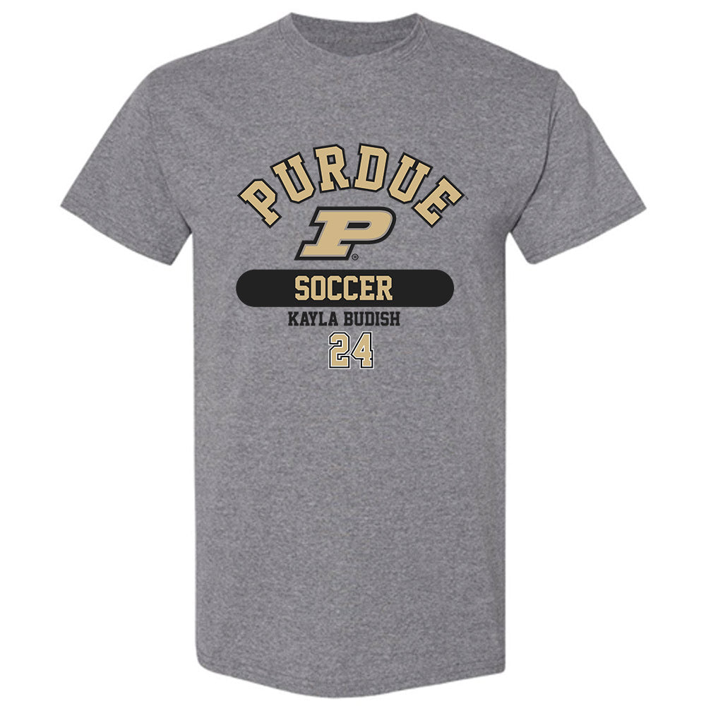 Purdue - NCAA Women's Soccer : Kayla Budish - Classic Fashion Shersey T-Shirt