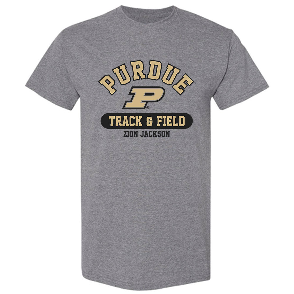 Purdue - NCAA Men's Track & Field : Zion Jackson - Classic Fashion Shersey T-Shirt-0