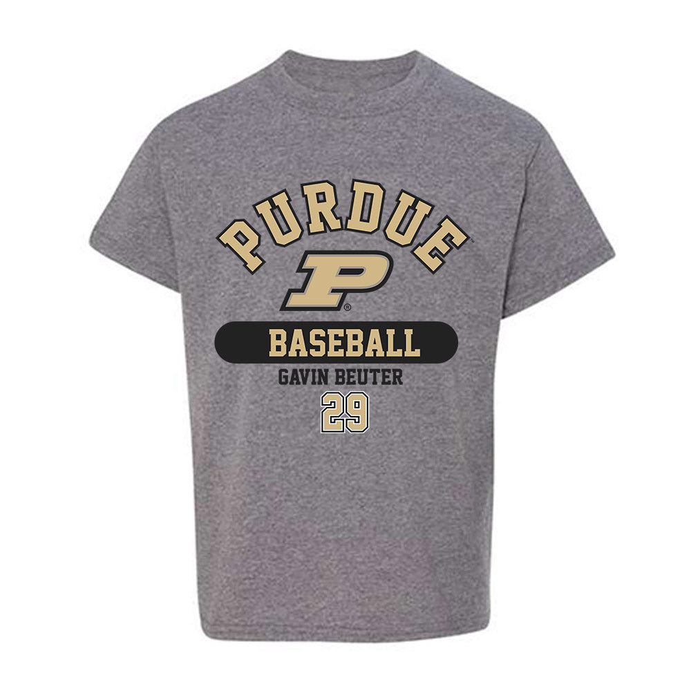 Purdue - NCAA Baseball : Gavin Beuter - Classic Fashion Shersey Youth T-Shirt-0