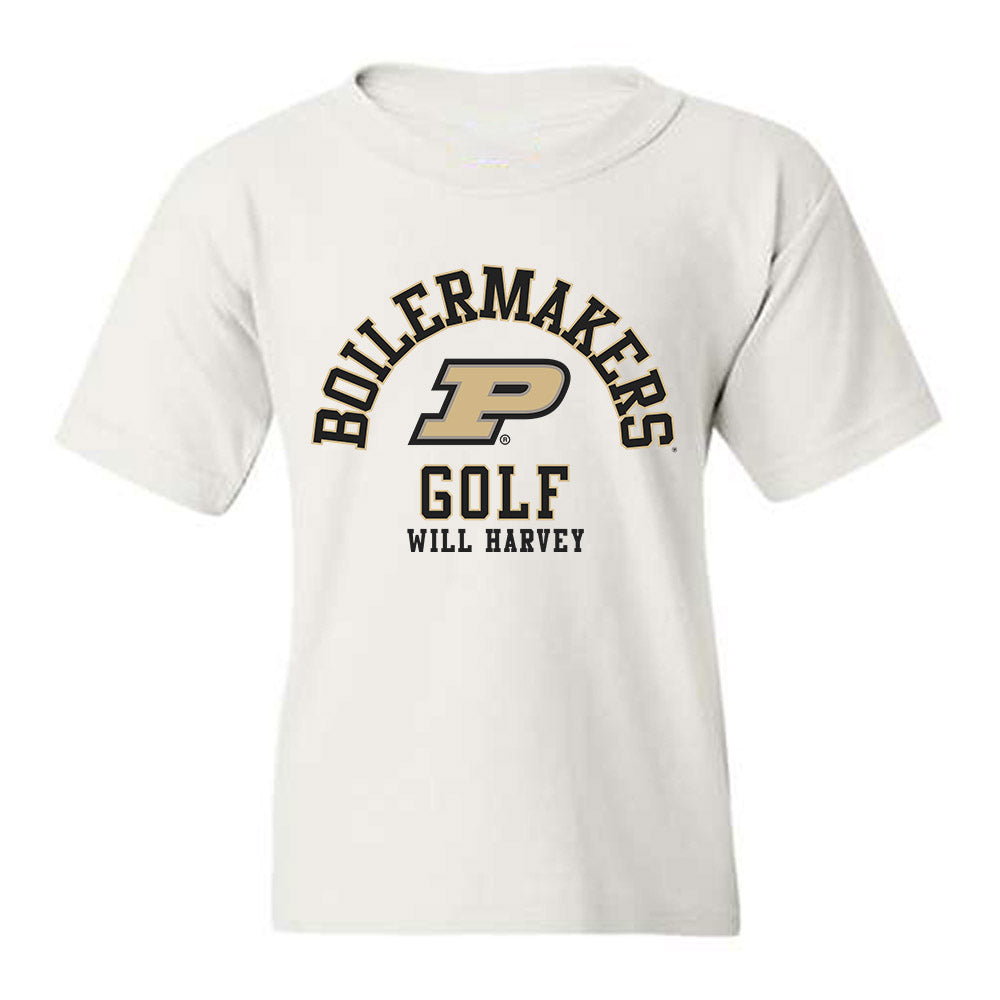 Purdue - NCAA Men's Golf : Will Harvey - Classic Fashion Shersey Youth T-Shirt-0