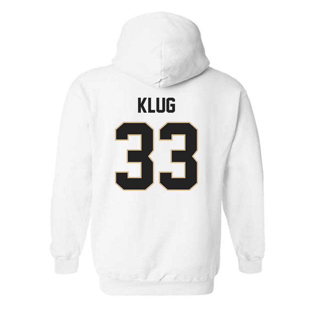 Purdue - NCAA Baseball : Austin Klug - Sports Shersey Hooded Sweatshirt-1