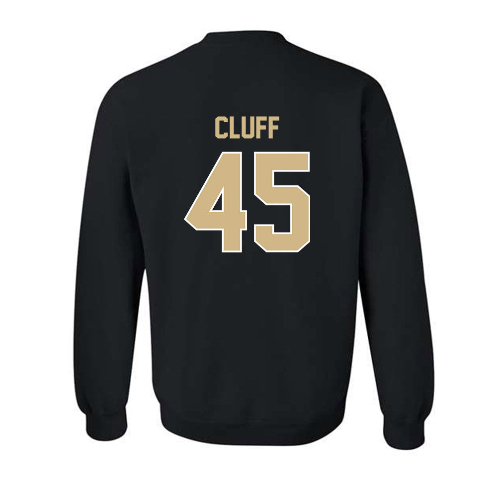 Purdue - NCAA Men's Basketball : Oscar Cluff - Sports Shersey Crewneck Sweatshirt-1