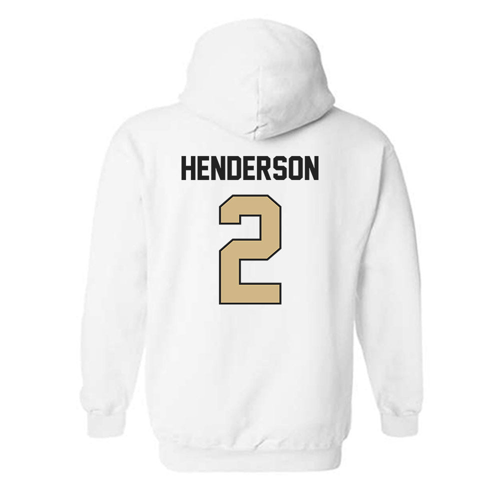 Purdue - NCAA Women's Basketball : Taylor Henderson - Hooded Sweatshirt-1