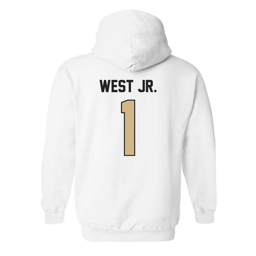 Purdue - NCAA Men's Basketball : Antione West Jr. - Hooded Sweatshirt-1