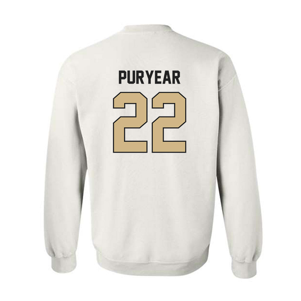 Purdue - NCAA Women's Basketball : Kendall Puryear - Crewneck Sweatshirt-1